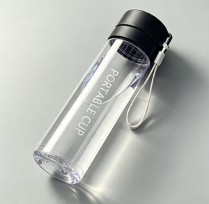 Bouteilles et Gobelets d'<span class=keywords><strong>Eau</strong></span> Sportifs en Plastique en Gros, Givrés, à Double Bouchon, Grande Capacité, Design Esthétique, pour Hommes, Femmes et Étudiants - Product Image 5