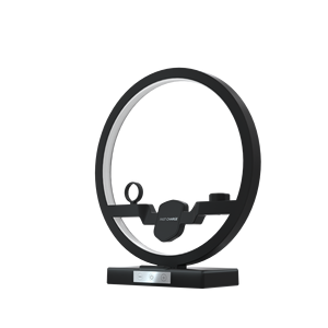 QI inalámbrico cargador de 30W rápido estación de carga con luz para el reloj de Apple <span class=keywords><strong>Airpods</strong></span> <span class=keywords><strong>iPhone</strong></span> <span class=keywords><strong>11</strong></span>/11pro/ 11pro. - Product Image 4