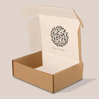 Boîte d'Expédition avec Dorure Or, Design d'Emballage Personnalisé, Carton Blanc pour Cadeaux Cosmétiques de Luxe, Certifiée FSC BSCI, Marquage à Chaud