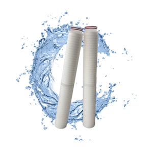Cartucho de filtro de agua de membrana plisada de PES/Nylon/PTFE de 1 micrón, de 10 a 40 pulgadas, para bolsa de filtro. - Product Image 1