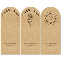 50 feuilles de papier Kraft 'merci' autocollants UV avion boîte joint étiquettes adhésives pour emballage décorations boîte cadeau Promotions