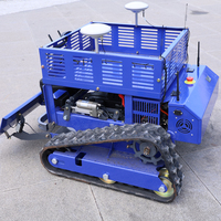 Tondeuse à gazon robotisée intelligente avec GPS, charge automatique, coupe-herbe antidérapant pour pelouse résidentielle, tondeuse à gazon robotisée intelligente