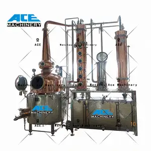 Ace Stills 260L For Liquor Distillery Buy Distillation Equipment Alcohol Distiller Vodka Still