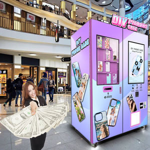 Tam Otomatik Kendin Yap Telefon Kılıfı UV Baskı Nakit Ödeme Sistemi ve SDK İşlevli Telefon Kılıfı Otomatı - Product Image 1
