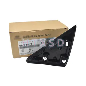 Tira de luz decorativa del panel embellecedor triangular exterior del espejo de marcha atrás 861802W000 861902W000 para Hyundai