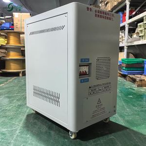 Stabilisateur <span class=keywords><strong>de</strong></span> <span class=keywords><strong>tension</strong></span> SVC triphasé 30 kVA 220 V, alimentation électrique automatique servo AVR - Product Image 6