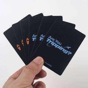 ¿Estás de Espíritu? Tarjetas de juego de desafío, juego de fiesta portátil, acabado brillante, esquinas redondeadas, baraja de cartón - Product Image 3