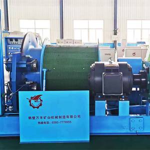 Grubenlift-Elektrotrommelwinde, Hebevorrichtung mit 3 Tonnen Kapazität, 472m Hubhöhe für Vertikale Bergbauarbeiten, Material/Personen - Product Image 3