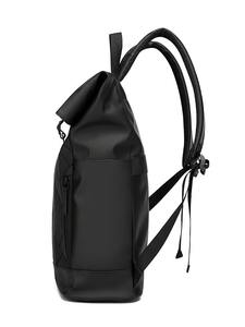 Custom Waterproof Roll-top Backpack Men Women Large Capacity Commute Work Travel <b>College</b> Students Closure Outdoor School <b>Bag</b> - Product Image 3