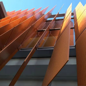 Moderno elegante <span class=keywords><strong>vetro</strong></span> esterno pareti in alluminio resistente in lega per grandi edifici ville alberghi esterni - Product Image 1