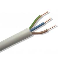 Cable de Cobre NYM-J de 4 mm y 16 A para Construcción con Aislamiento de PVC de 0.6/1 KV, Cumple con la Norma IEC para Uso Subterráneo