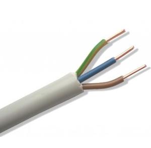 Câble <span class=keywords><strong>NYM</strong></span>-J pour la construction, fil de cuivre 16A avec isolation en PVC, conforme à la norme IEC pour une utilisation souterraine - Product Image 2