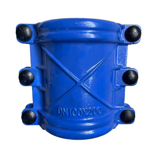 250mm Reparaturschelle aus duktilem Gusseisen für verzinkte Rohre, Leckreparatur, Hochdruck-Flanschverbindung, korrosionsbeständig, OEM - Product Image 3