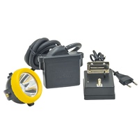 Lámpara Minera Recargable ZHONGMEI KLW5LM con Cable, Linterna Frontal Multifuncional con Cámara LED de Alta Potencia 5000-5500Lux, 1.5 Años de Garantía
