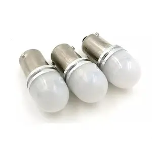 6.3V 5630 2SMD ampoule de Machine de jeu de flipper à Led sans fantôme 44 47 BA9S avec couvercle laiteux