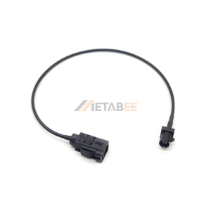 Cavo Fakra A Codice Maschio-Femmina RG174 Coassiale, Connettore Jack Nero 50 Ohm, Prolunga RF per Segnale Radio Automobilistico - Product Image 3