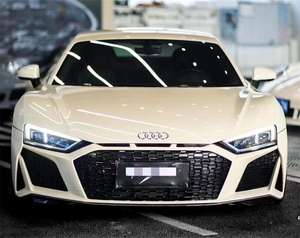 Пластиковый обвес автомобиля от старого до нового для Audi R8 2016-2018 обновление до 2019-2022 передний бампер с решеткой, передняя губа - Product Image 4