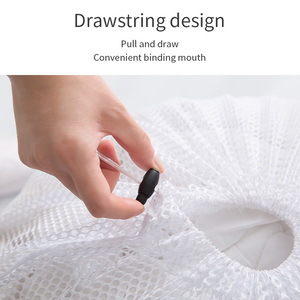 Lớn lưới túi giặt với dây rút <span class=keywords><strong>Net</strong></span> rửa túi giặt lưới túi cho máy giặt - Product Image 2