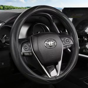 Housse de <span class=keywords><strong>volant</strong></span> en cuir Nappa premium Shengge, 4 branches, antidérapante, universelle, 15 pouces, respirante, accessoire intérieur de voiture OEM/ODM - Product Image 2