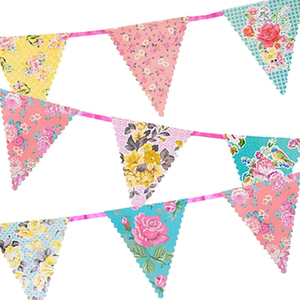 Bonitas Guirnaldas de Papel de Gasa con Diseño de Bailarina 2024, Decoración Colorida con Flores para Cumpleaños de Bebés, Bodas y Eventos - Product Image 1