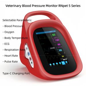 USMILEPET Moniteur vétérinaire portable entièrement capacitif nouvellement amélioré, stabilité accrue, moniteur de pression artérielle pour animaux de compagnie - Product Image 4
