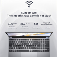 Prix usine 15.6 pouces Core I7 ordinateur portable mince Win10 Quad- Ore ordinateur portable de jeu