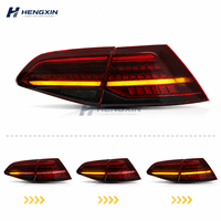 Feux arrière LED Henxin à clignotants séquentiels pour VW Golf 7/7.5 MK7/MK7.5 2013-2018 Fumé/Teinté Rétrofit/Amélioration