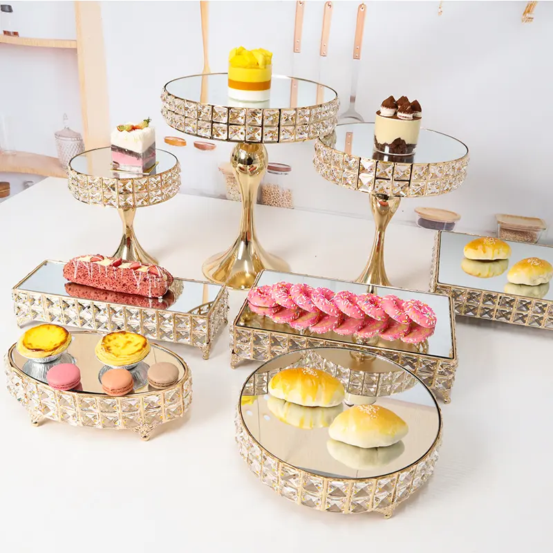 Hot Selling Gebak En Desserts Decorating Stands Met Hoge Kwaliteit Cake Tools Dessert Tafel Decoraties Cake Stand