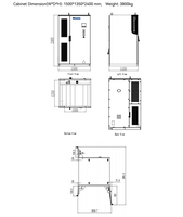 Elecnova ECO-E418LP-A80 Kabinet Penyimpanan Baterai LiFePO4 All in One dengan Pendingin Cair 418kWh untuk Aplikasi On/Off Grid
