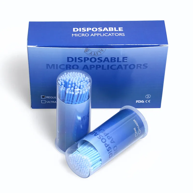 Mini aplicador dental desechable, diferentes tipos de pinceles