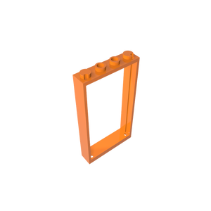 [Gobricks] Venta al por mayor de bloques de construcción LDD 60596 Marco de puerta 1X4X6 Tipo 2 piezas - Product Image 3