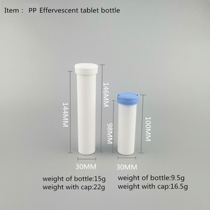 Tabung Tablet Plastik dengan Tutup Desiccant <span class=keywords><strong>PP</strong></span> <span class=keywords><strong>Vitamin</strong></span> Pil Botol untuk Tablet Effervescent <span class=keywords><strong>Vitamin</strong></span> - Product Image 3