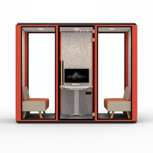 Open Office Pod soluzione di stoccaggio insonorizzata per casa Villa interna soggiorno in alluminio cabina telefonica Hotel ospedale scuola centro commerciale - Product Image 6