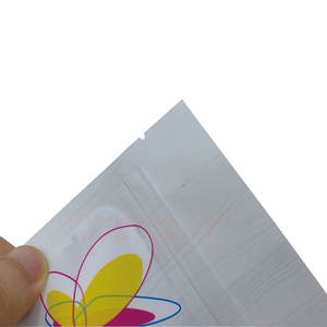 Sacs refermables finis mats avec fenêtre transparente <span class=keywords><strong>champignons</strong></span> boulettes congelées fruits <span class=keywords><strong>de</strong></span> mer <span class=keywords><strong>poulet</strong></span> viande emballage sac à fermeture éclair - Product Image 5