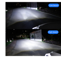 Projecteur de phare LED H4 120w Y6 Projecteur LED pour voiture Faisceau haut et bas Haute luminosité Focos LED pour voitures Lampe de moto