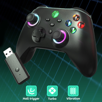 Manette sans fil pour Nintendo Switch/Lite/PC/Android, manette filaire avec bouton turbo, vibration, déclencheur Hall