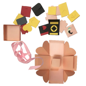 DIY Love Explosion Box Surprise custom card box Valentine's Day gift box