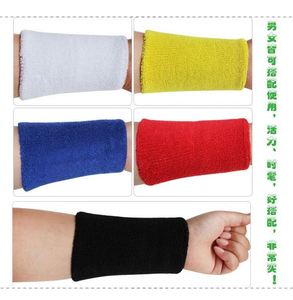 Bandeau de poignet en coton respirant et flexible pour hommes et femmes, avec fermeture auto-agrippante, équipement de protection sportive d'été pour le basketball - Product Image 3