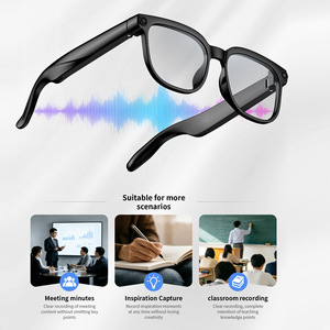 Smart Glasses M02S <b>Bluetooth</b> Calling With <b>Microphone</b> And App Interaction For Business Use - Product Image 5