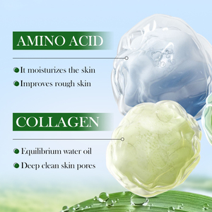 OEM SADOER Etiqueta Privada Aminoácido Lavado DE CARA Mousse Vitamina C Limpieza profunda Poros Humedad Refrescante Control de aceite <span class=keywords><strong>Limpiador</strong></span> <span class=keywords><strong>facial</strong></span> - Product Image 3