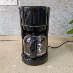 Cafetera de Goteo Clásica de 12 Tazas con Cuerpo de Plástico, Función de Mantener Caliente, Jarra de Vidrio de 1.5L, 900W, Negra, Uso Doméstico, Segura y Confiable - Product Image 6