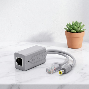 Active PoE 48V to DC12V 1.2A 10/100Mbps Type IEEE802.3AF/AT Non-isolated Monitor <b>IP</b> <b>Camera</b> <b>System</b> ABS - Product Image 1