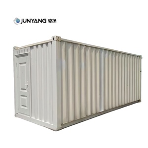บ้านคอนเทนเนอร์เหล็กคอร์เทนคุณภาพสูงขนาด 20GP พร้อมหน้าต่าง 1 บานและประตู 1 บาน สำหรับไซต์ก่อสร้าง ขายส่ง - Product Image 1