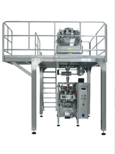 RL420K Gránulo Cacao Grano Máquina automática de envasado vertical Bolsa de fuelle Máquina de envasado de granos de café tostados - Product Image 2