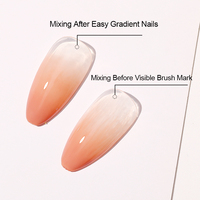 AS Label privé 15ml vernis à ongles Gel de mélange différents effets, mélange Uv Led vernis à ongles Gel multifonctionnel