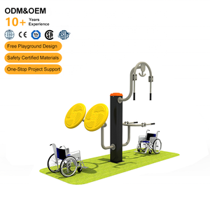 Équipement de <span class=keywords><strong>fitness</strong></span> extérieur inclusif pour exercices de pression pectorale, adapté aux besoins spécifiques, pour parcs de <span class=keywords><strong>fitness</strong></span> et équipement de sport accessible aux personnes à mobilité réduite - Product Image 4