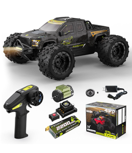 Rlaarlo ROG14 100KM/H Coches RC 1/14 4WD Todoterreno Camioneta Monstruo RC Vehículo de Control Remoto Modelo Servo de Engranajes Metálicos Batería 3S RTR - Product Image 1