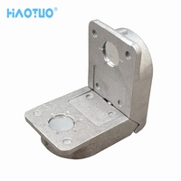 Accesorios Modernos para Puertas y Ventanas de Aluminio, Perfil de Esquina Fundido a Presión de 90 Grados con Instalación de Tornillos