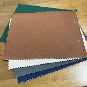 100% POLIURETANO imitación cuero semi PU sofá sintético tela de cuero de alta calidad fabricación de muebles Lowell - Product Image 2