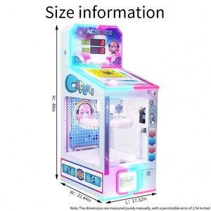 เครื่องเล่นเกมหยอดเหรียญสำหรับเด็ก, เครื่องเกมปิงปอง, เครื่องแจกของรางวัล, เครื่องจำหน่ายของขวัญอัตโนมัติ, เครื่องคีบตุ๊กตา - Product Image 5